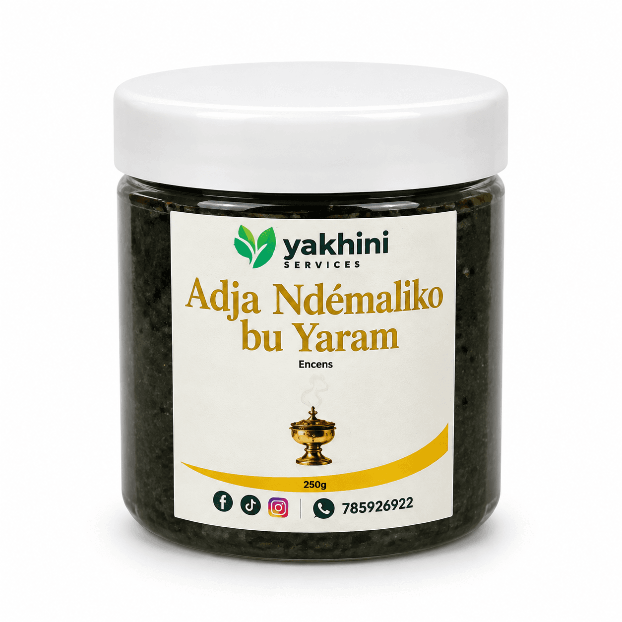Adja Ndémaliko bu Yaram – Encens traditionnel | 250 g - Vue principale