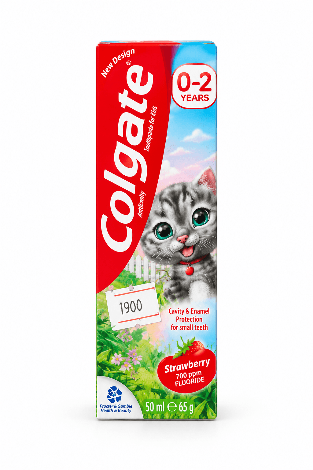 Colgate Kids 0–2 ans – Dentifrice goût fraise, 50 ml