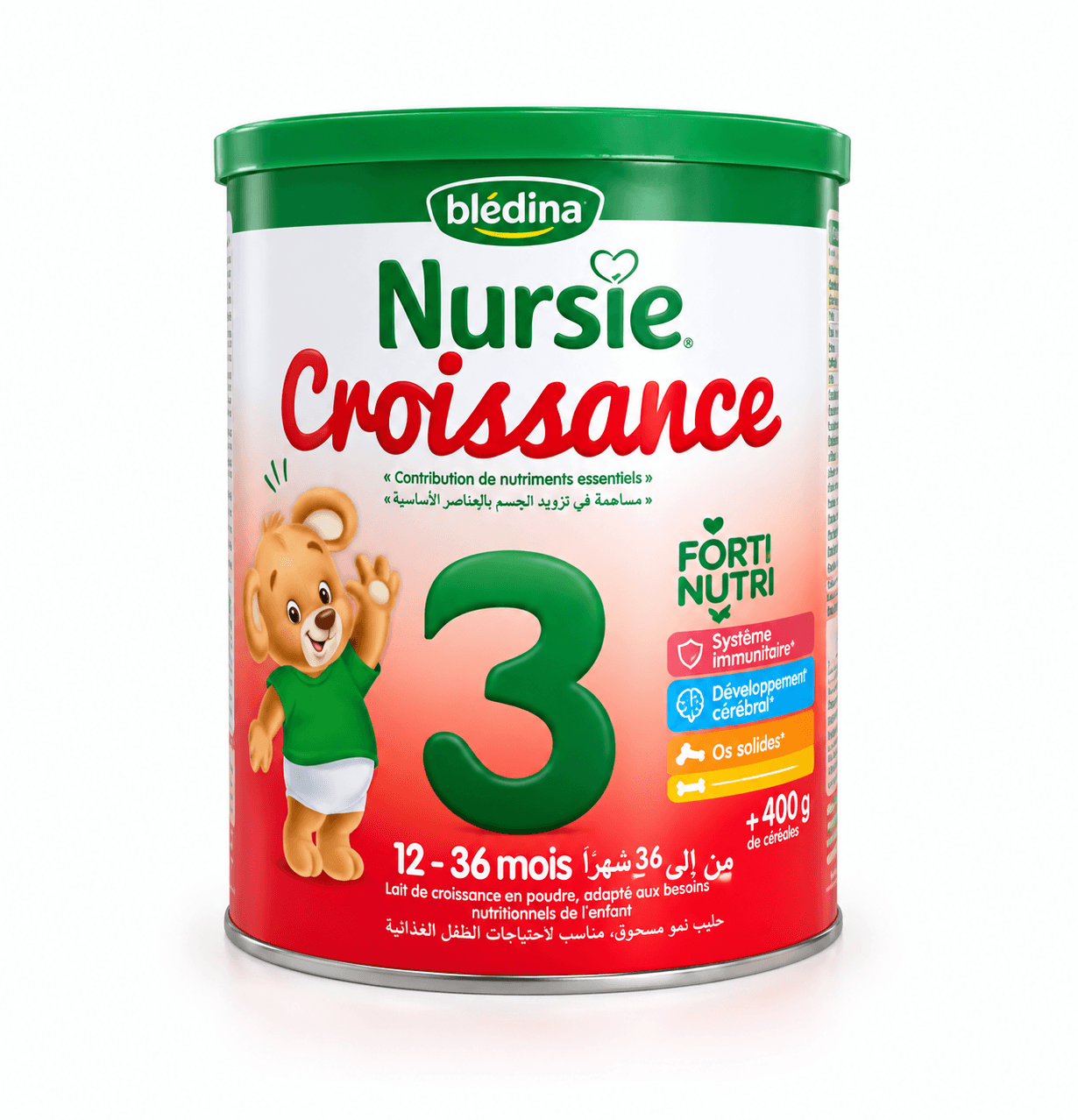Blédina Nursie Croissance 3 – 12 à 36 mois