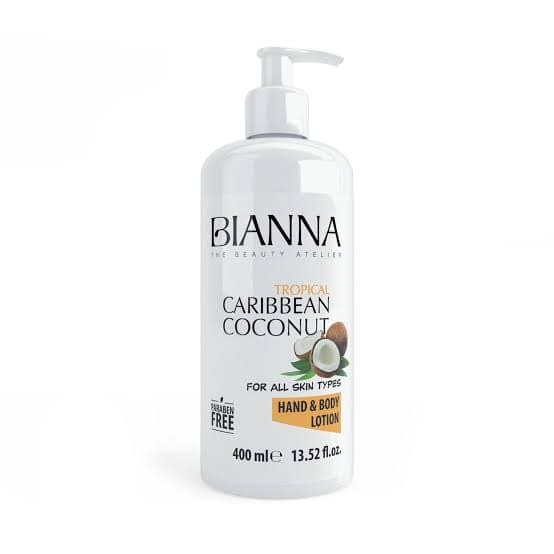 Bianna Lait De Corps Coco Des Caraibes 400ML - Vue principale