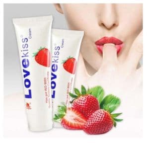 kiss lubrifiants fraise - Vue principale