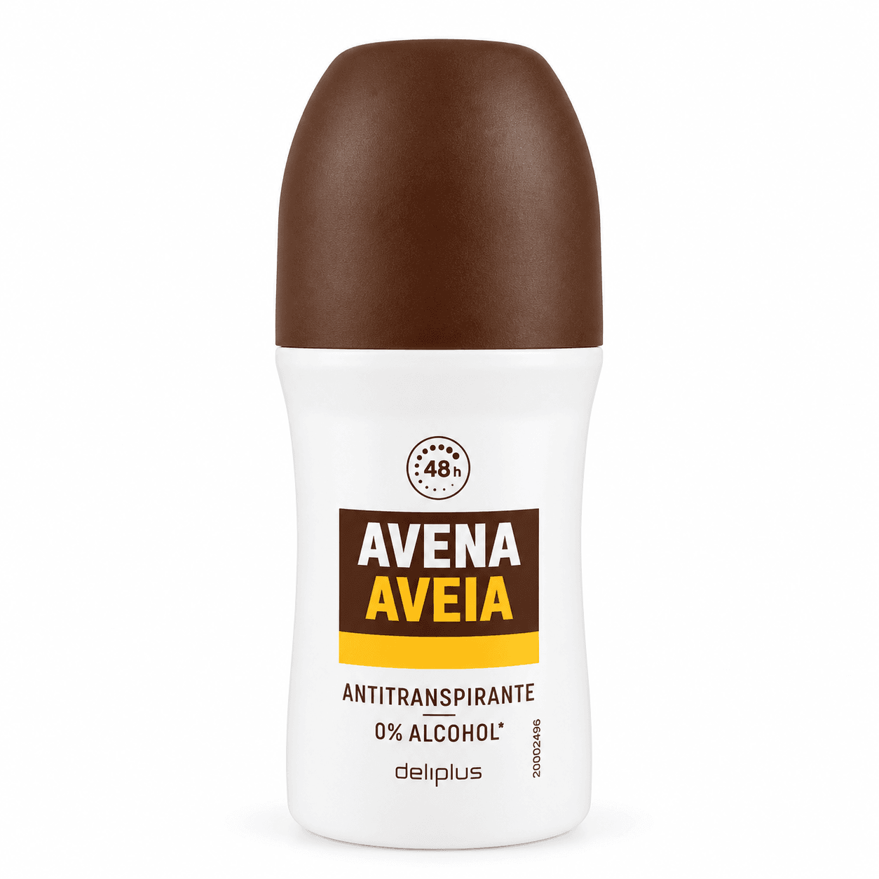 Déodorant Antitranspirant Deliplus Avoine – 48 h, 0 % alcool - Vue principale