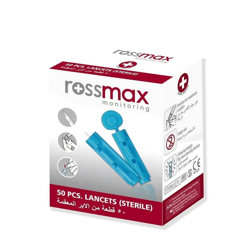 Lancettes stériles Rossmax - Vue principale